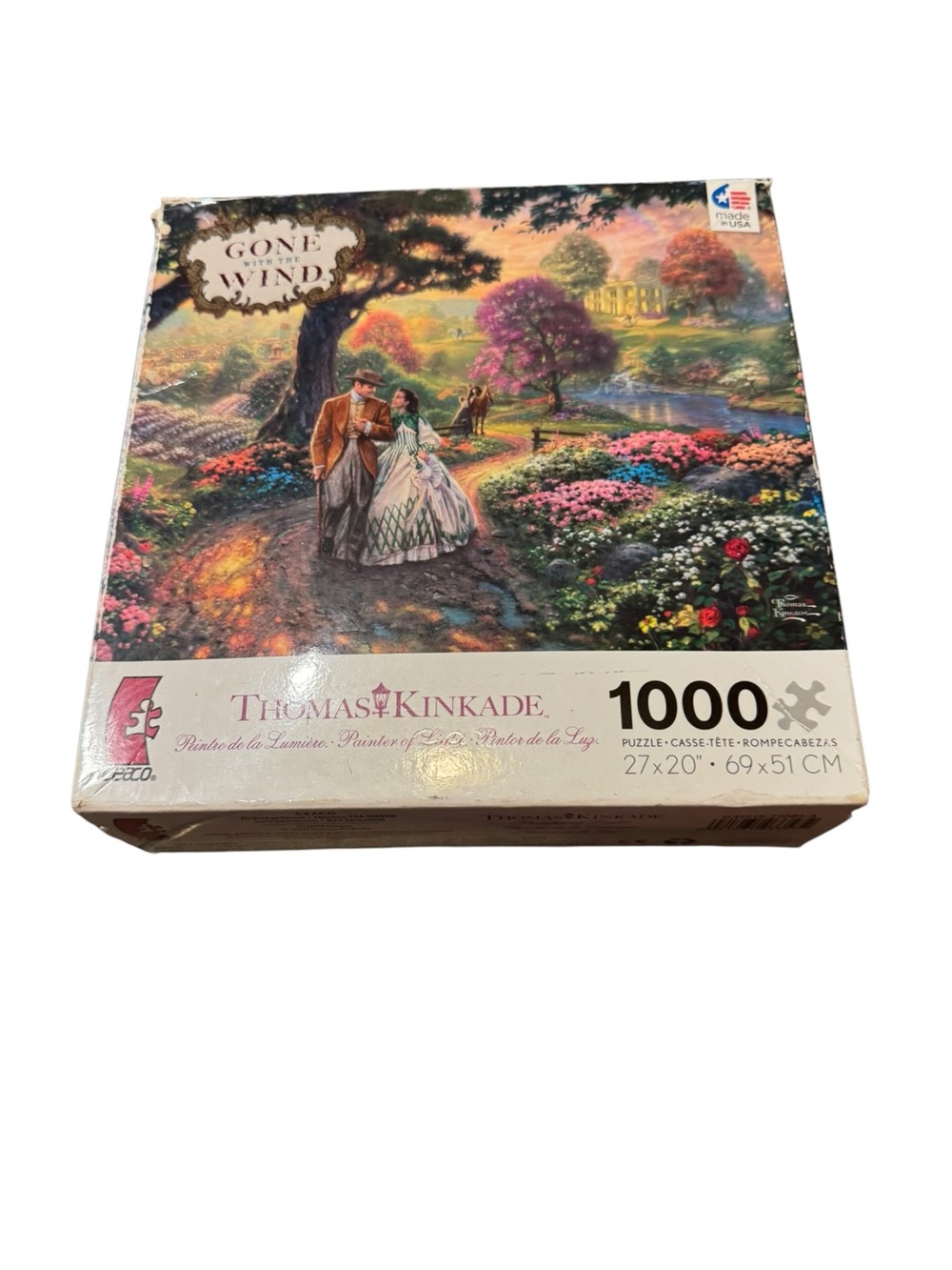 Thomas Kinkade 'Gone with the Wind' 1000-Piece Jigsaw Puzzle